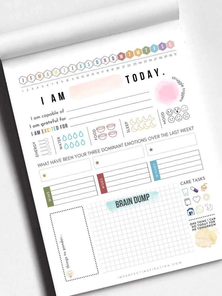 SHOP ADHD PLANNERS — Imperfect Inspiration